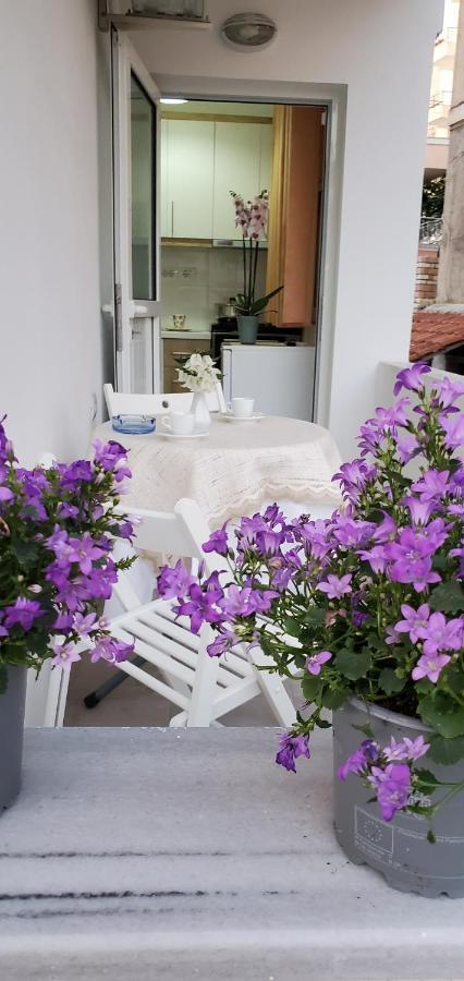 The Hill Apartment Sarande Bagian luar foto